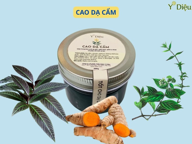 Cao dạ cẩm hỗ trợ dạ dày khỏe mạnh.